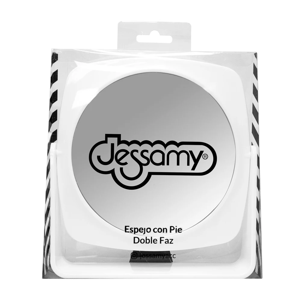 Espejo Jessamy con Pie Doble Faz 12,5 cm — foto 1