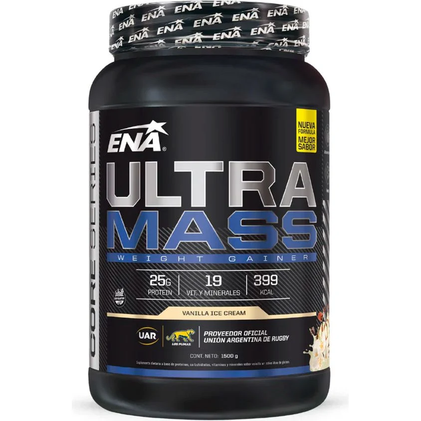 Suplemento Ultra Mass ENA Sport Vainilla 1500 g — foto 2