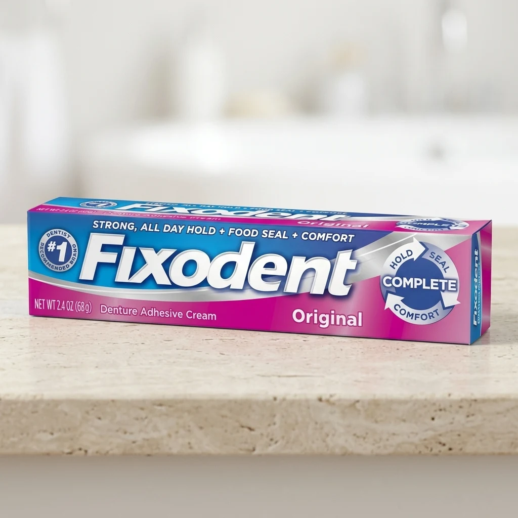Adhesivo Dental Fixodent Original 68 g — foto 3