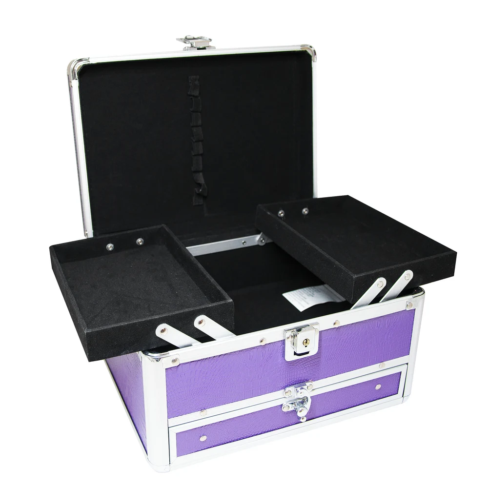 Maletín de Aluminio Jessamy para Maquillaje y Uñas — foto 2