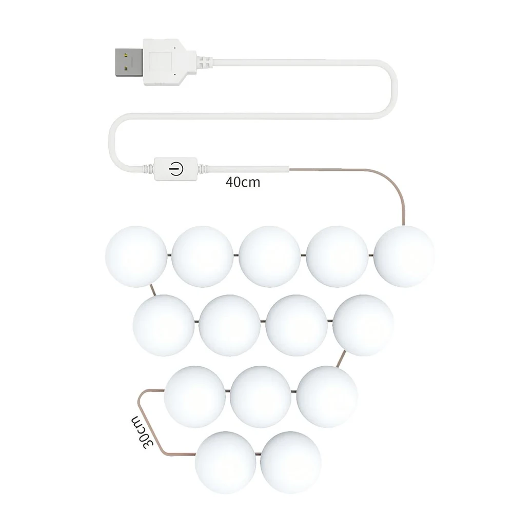 Kit Lamparillas LED Jessamy Con Ventosa X10 — foto 2