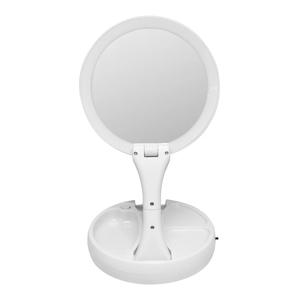 Espejo LED 10X Redondo Plegable Jessamy — foto 4