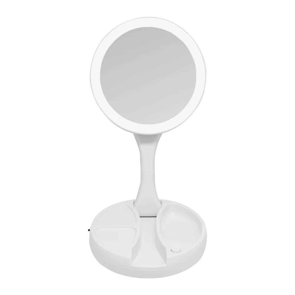 Espejo LED 10X Redondo Plegable Jessamy — foto 5