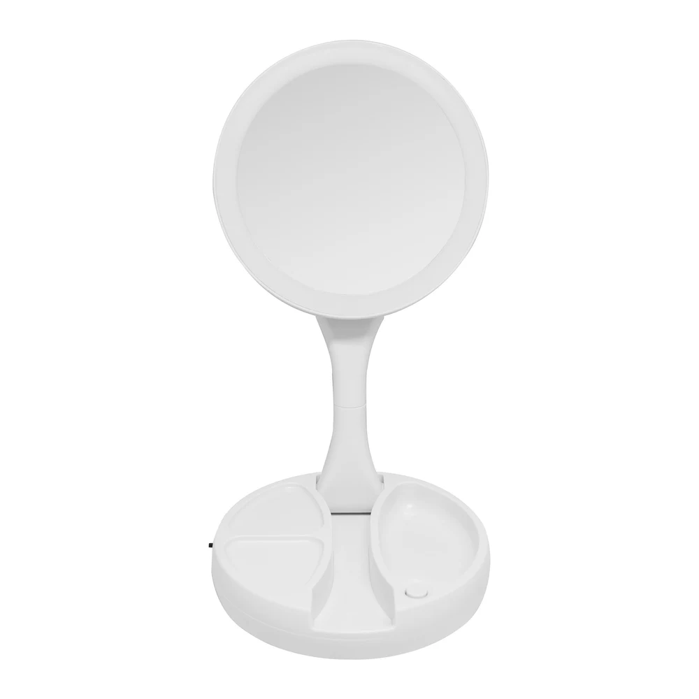 Espejo LED 10X Redondo Plegable Jessamy — foto 6
