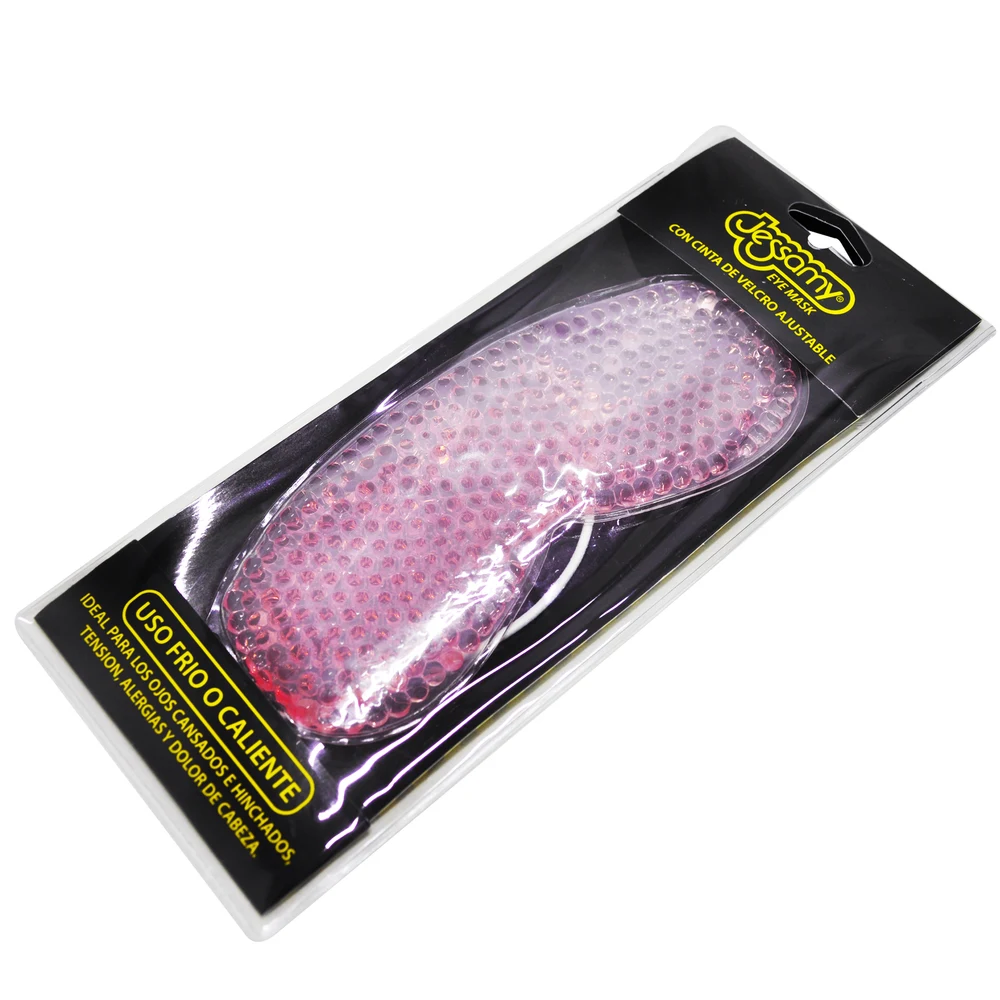 Máscara Descubierta Perlas Rosa — Jessamy — foto 2