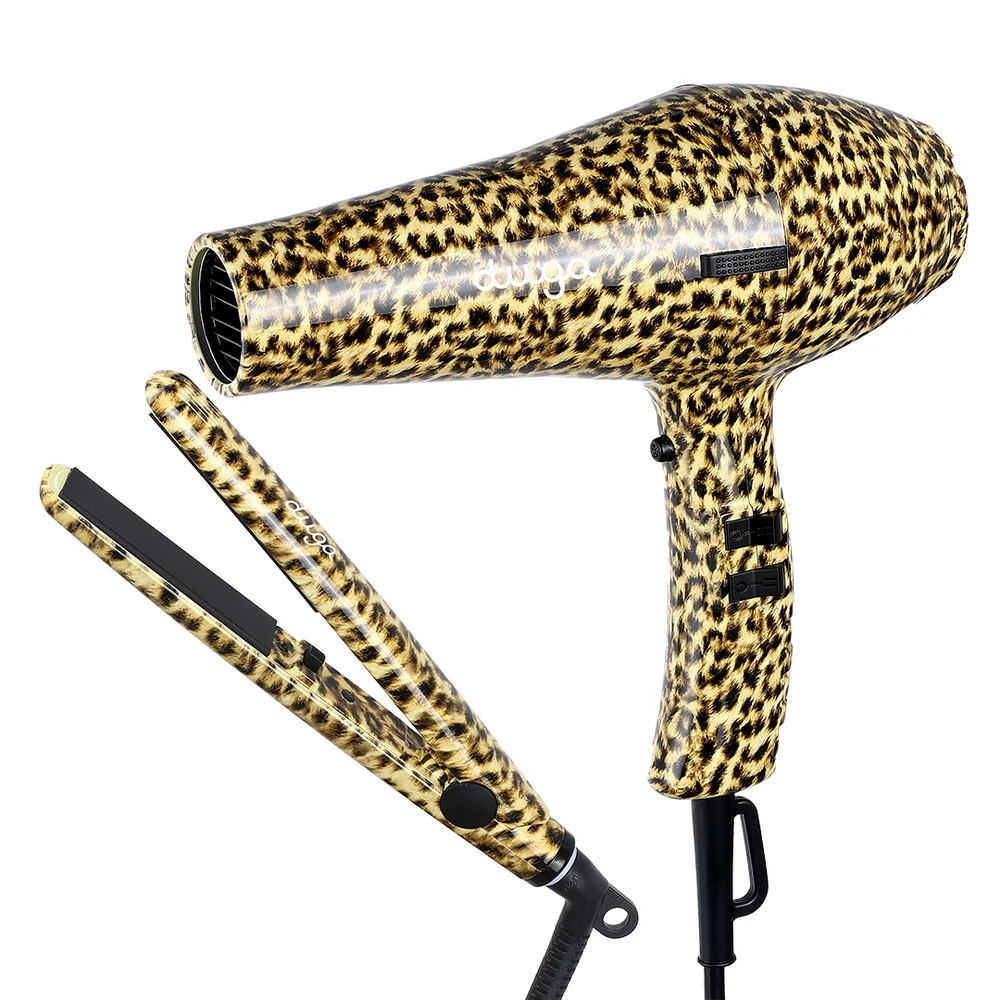 Kit Secador + Plancha Mini Animal Print Duga — foto 3