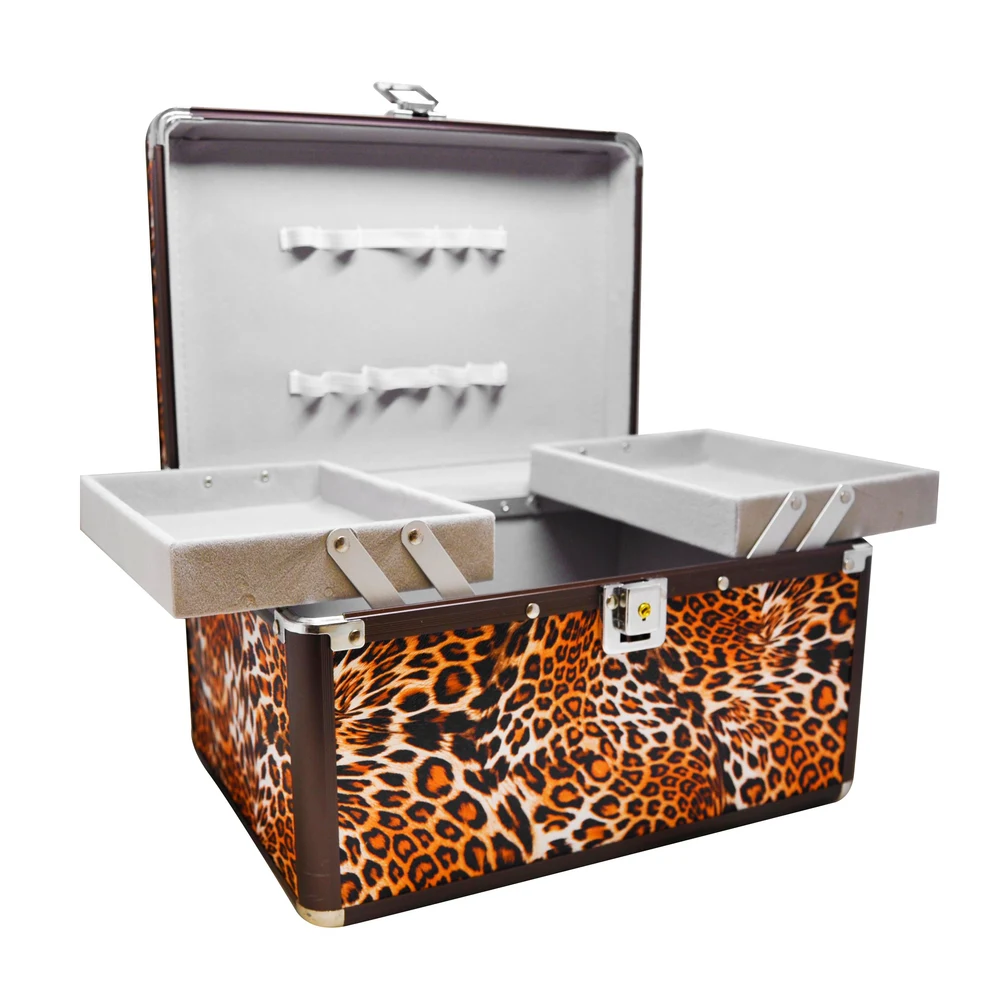 Maletín de Aluminio Jessamy Animal Print 2 Bandejas — foto 4