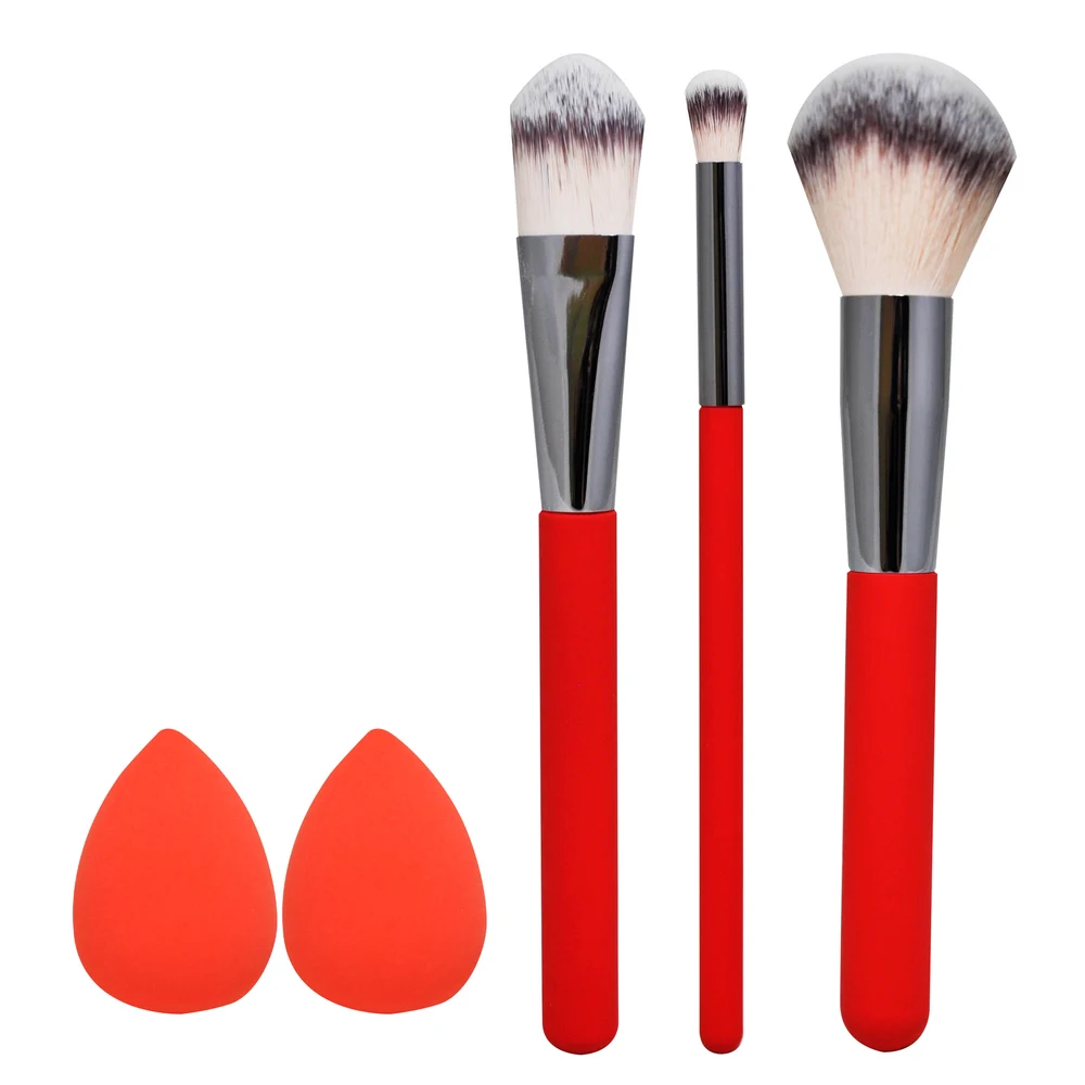 Set de Maquillaje Básico Jessamy con Brochas y Esponjas — foto 3