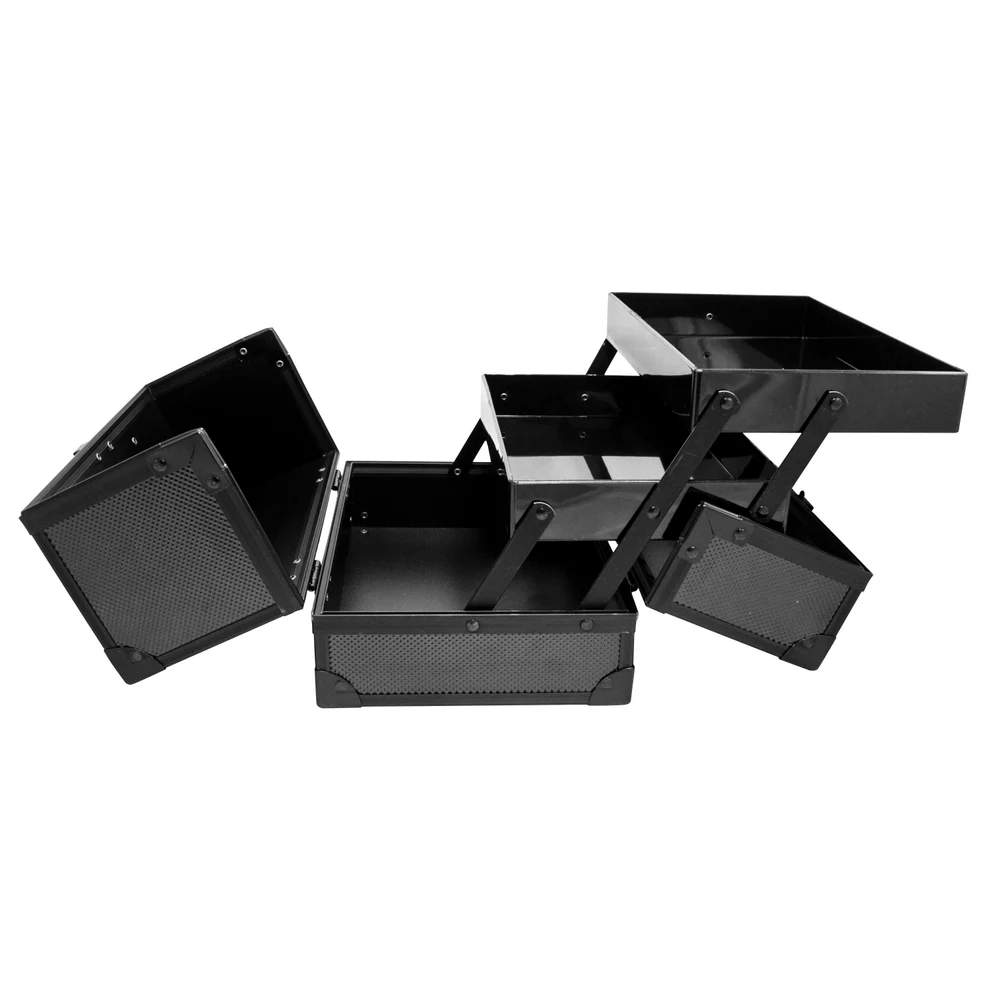 Maletín Negro Jessamy con 2 Bandejas Desplegables — foto 3