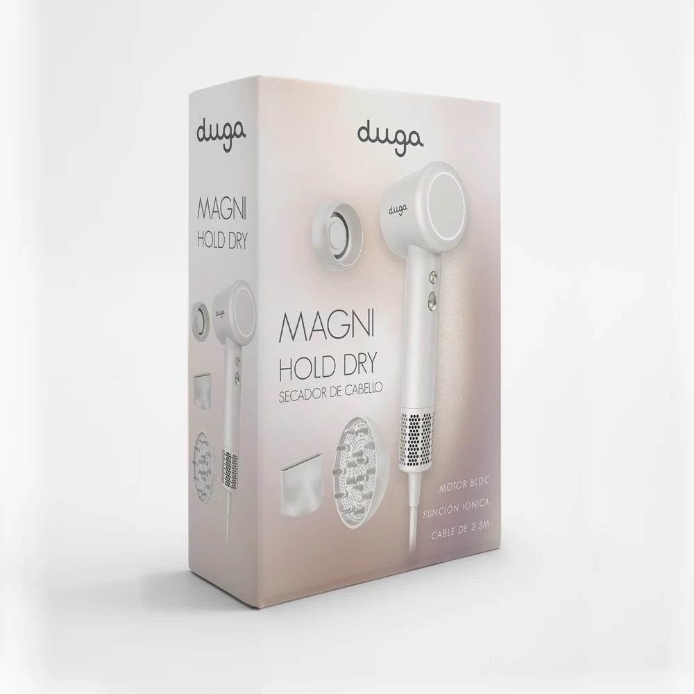 Secador Magni Hold Dry Duga 1500W Beige — foto 4