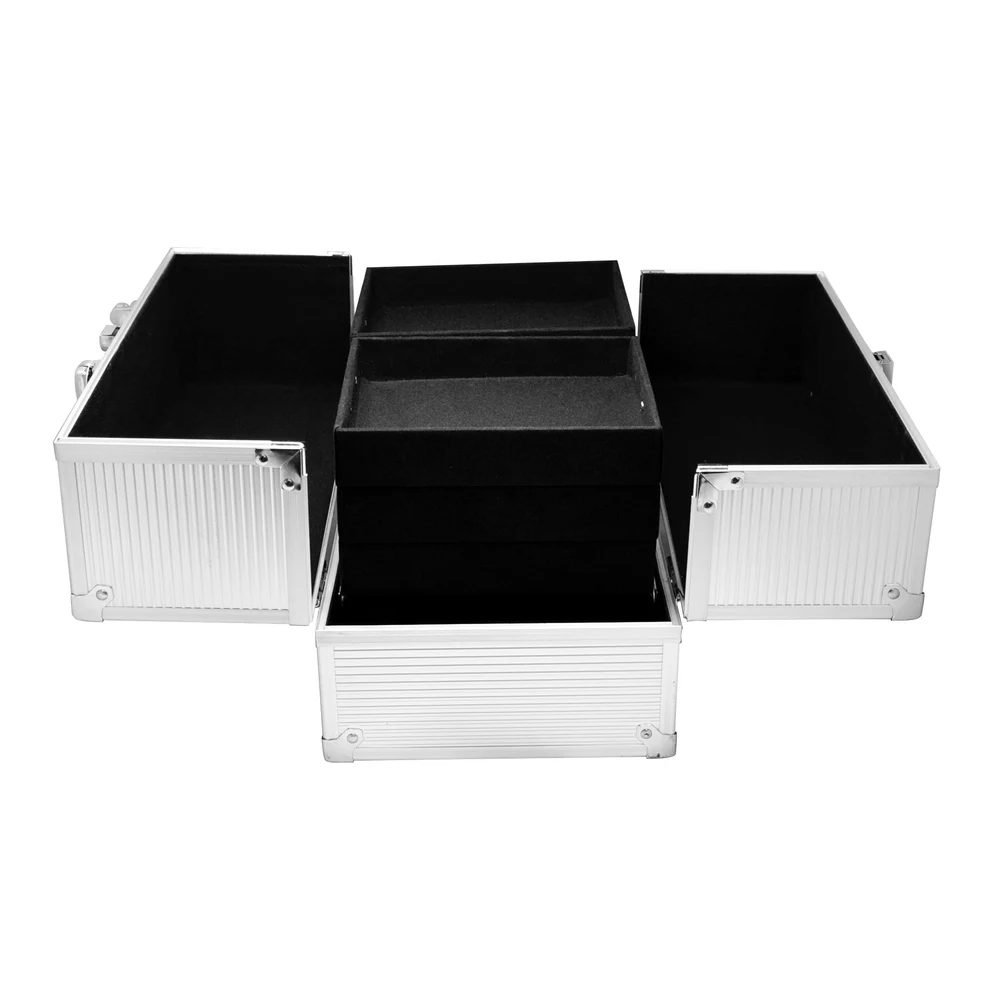 Maletín de Aluminio Jessamy con 6 Bandejas Desplegables — foto 2