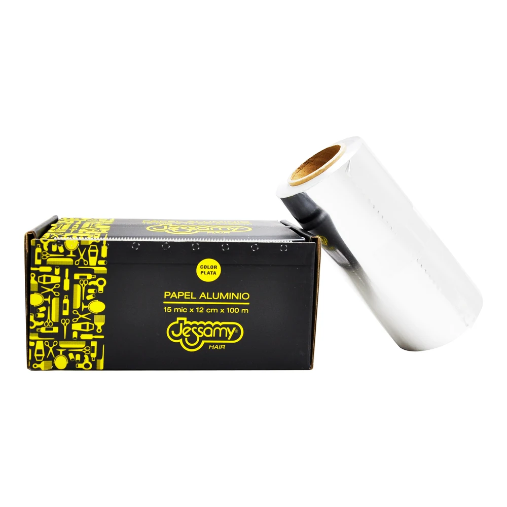 Papel de Aluminio Jessamy Rollo 12 cm x 100 m — foto 4