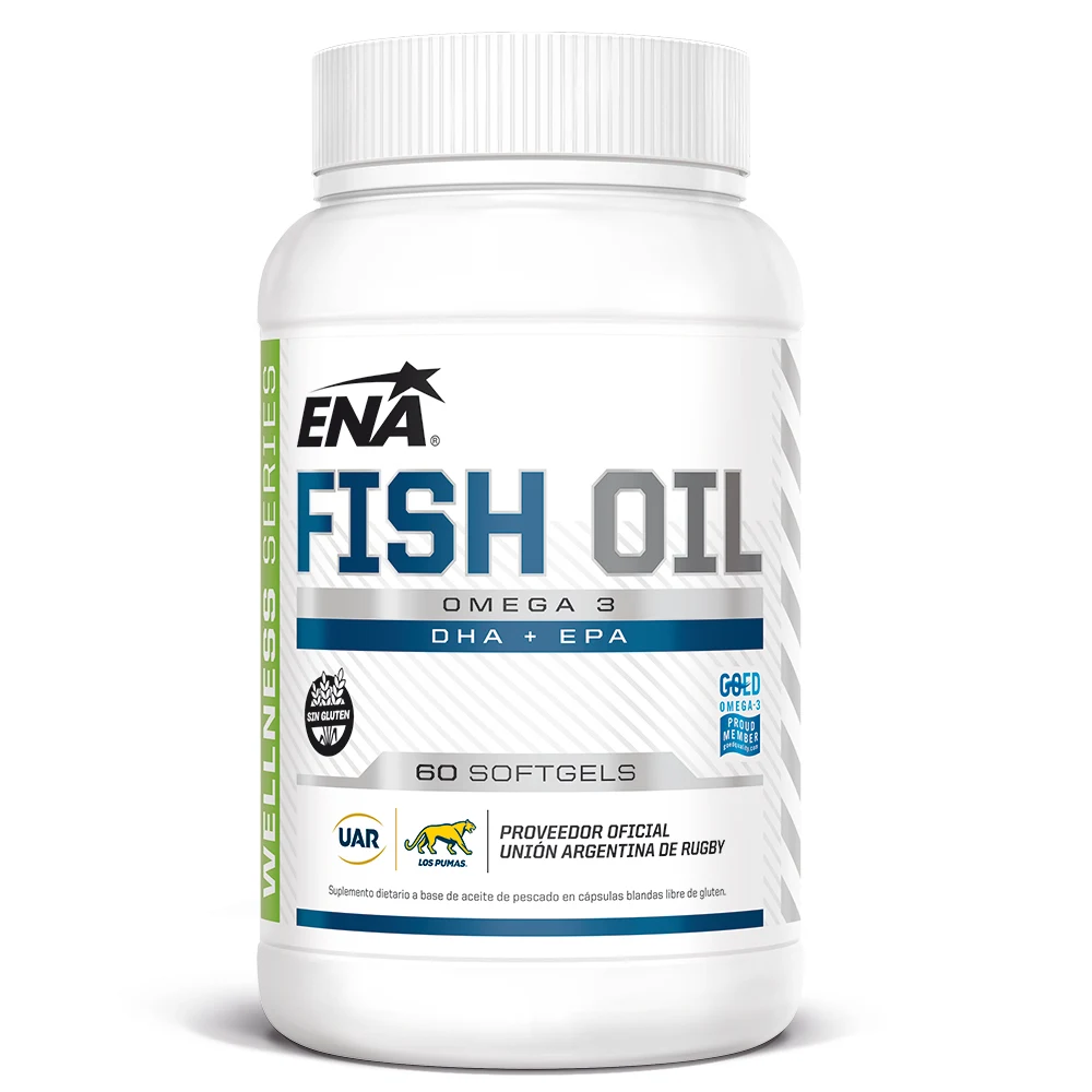 Suplemento ENA Fish Oil 60 Cápsulas — foto 1