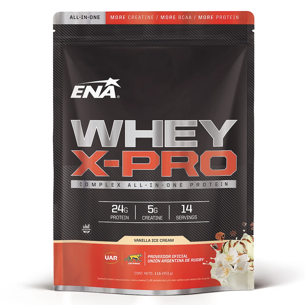 Suplemento Proteico ENA Whey X Pro Vainilla 453 g — foto 1