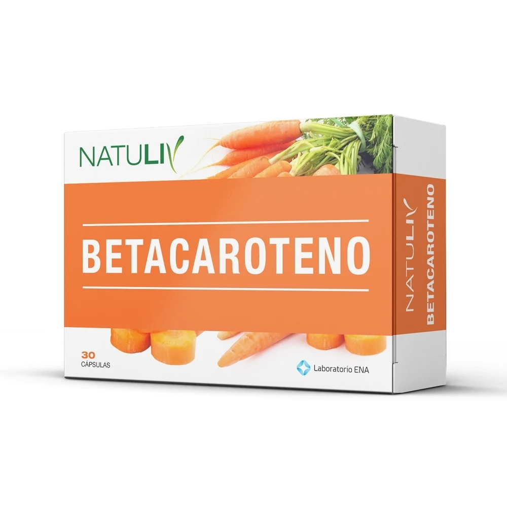 Betacaroteno Natuliv Cápsulas x 30 — foto 1
