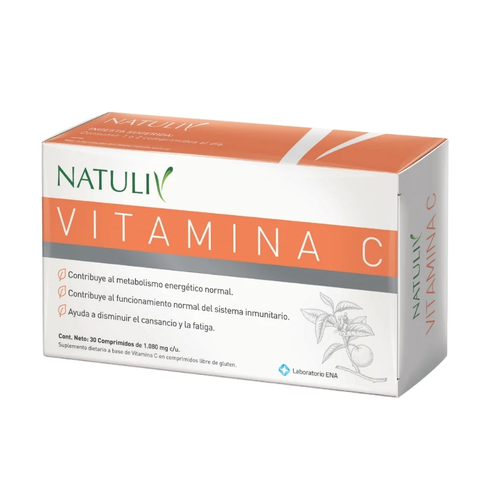 Natuliv Vitamina C Comprimidos x30 — foto 1