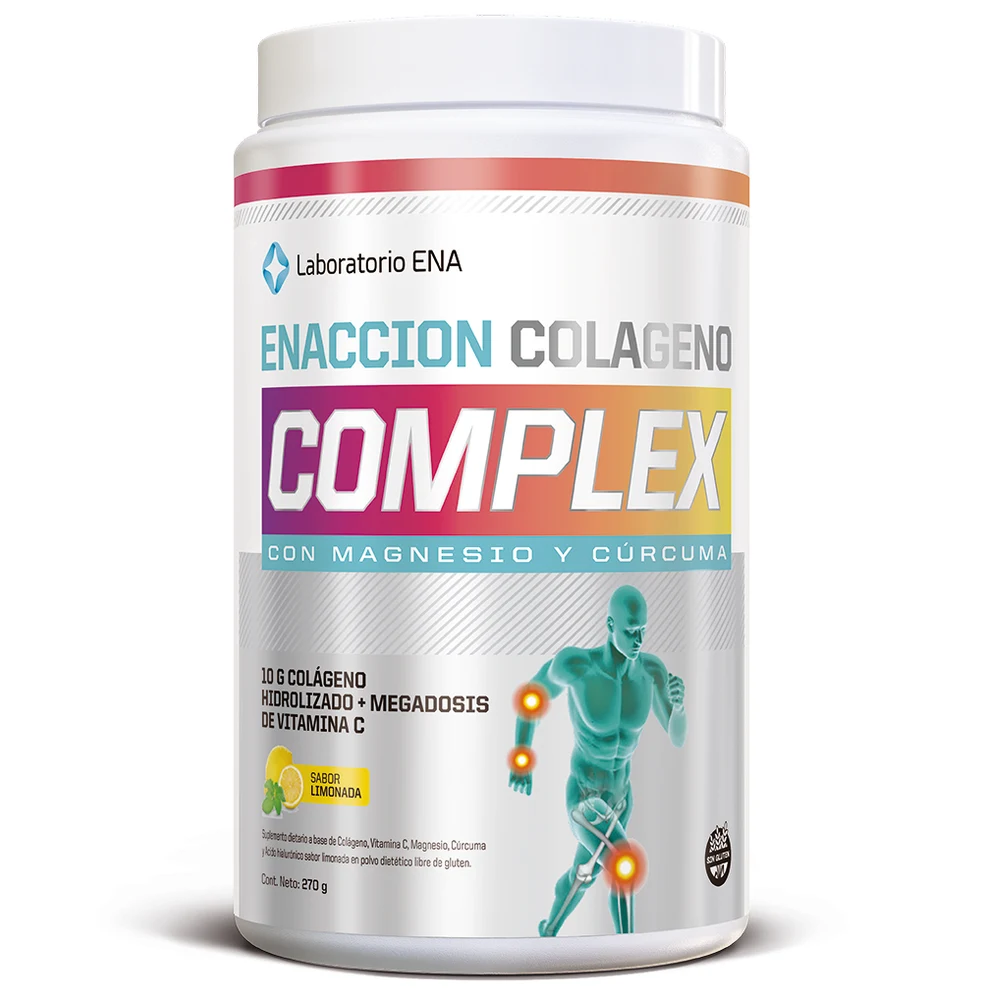 Colágeno Enacción Complex Sabor Limón 270 g — foto 1