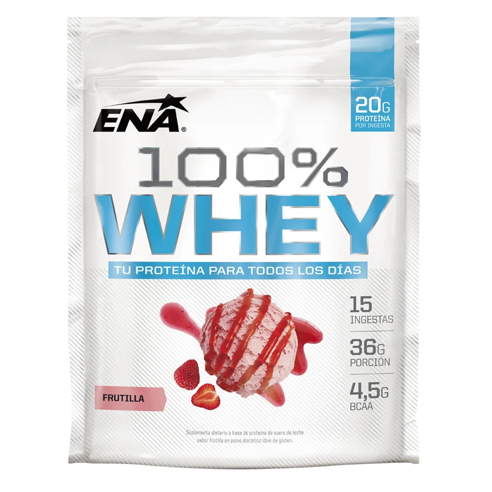 Whey Protein ENA 100% Frutilla 540 g — foto 1