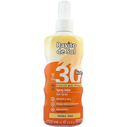 Protector Solar Rayito de Sol Bioactive FPS 30 195 g — foto 2