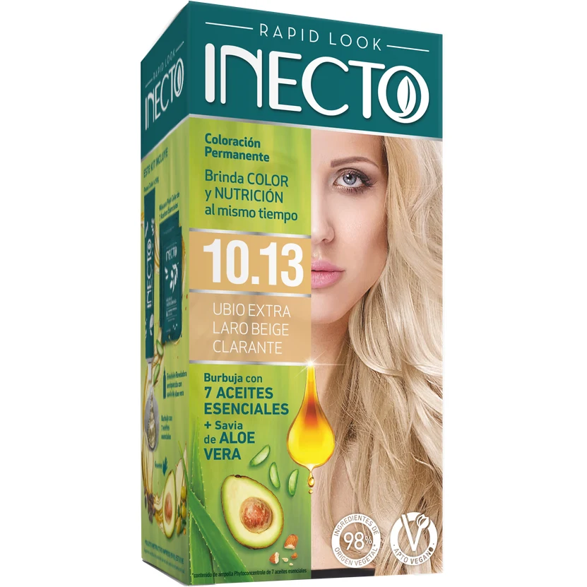 Tintura Capilar Inecto Rapid Look Tono 10.13 — foto 2