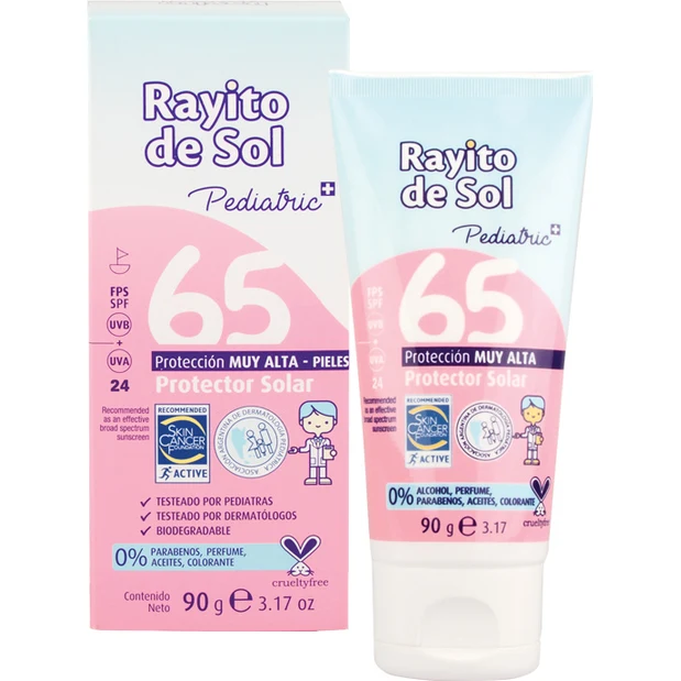 Protector Solar Rayito de Sol Baby FPS 65 90 g — foto 2