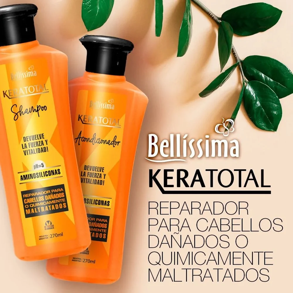 Bellisima - Keratotal Mascarilla Intensiva x 250 gr — Bellissima — foto 5