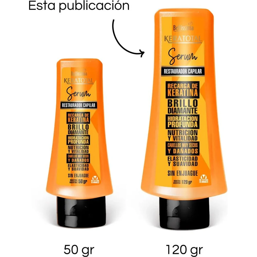 Sérum Capilar Bellissima Keratina 120 ml — foto 5