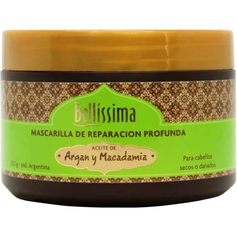Bellisima - Argan y Macadamia Mascarilla x 250 gr — Bellissima — foto 5