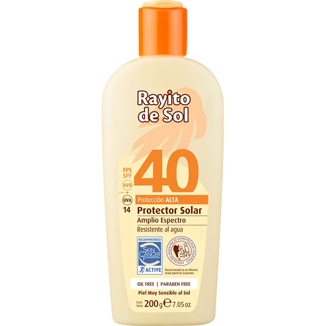 Protector Solar Rayito de Sol FPS 40 x 200 g — foto 2