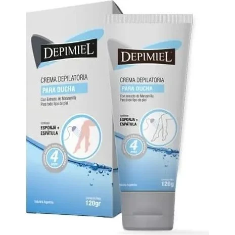 Crema Depilatoria de Ducha Depimiel con Manzana — foto 4