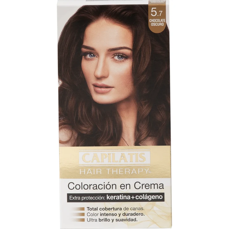 Capilatis Coloración en Crema - Chocolate Oscuro 5.7 — foto 2