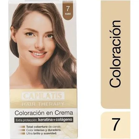Capilatis Coloración en Crema - Rubio 7 — foto 3
