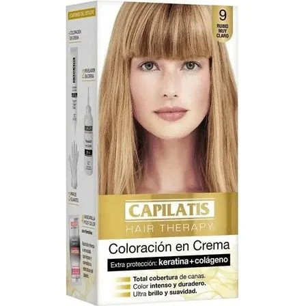 Capilatis Coloración en Crema - Rubio muy Claro 9 — foto 4