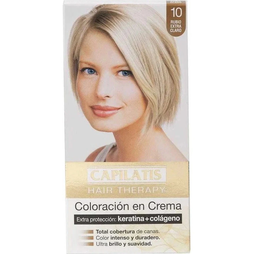 Capilatis Coloración en Crema - Rubio Extra Claro 10 — foto 3