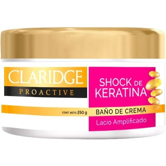 Crema de Baño Claridge Keratin Shock 250 g — foto 2