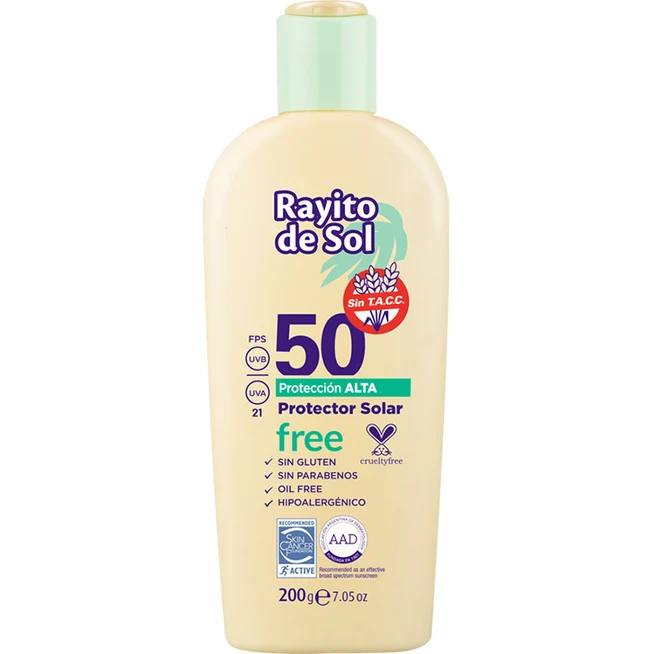 Protector Solar FPS 50 Rayito de Sol 200 g — foto 2
