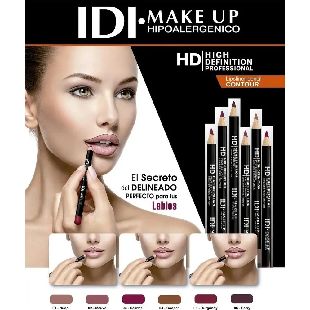 Delineador de Labios IDI Pencil Contour Tono 06 — foto 3