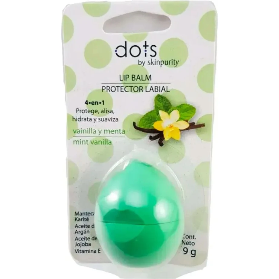 Lip Balm Dots Vainilla & Menta 9 g — foto 4