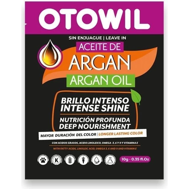 Aceite de Argán Puro Otowil Sobre x 10 cm³ Caja x 48 unidades — foto 2