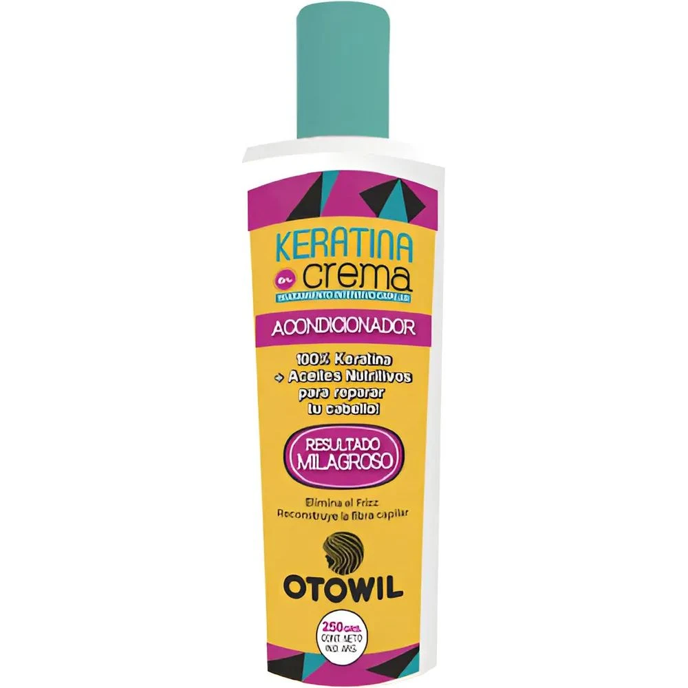 Otowil Keratina en Crema - Acond Trat Reparador | Frasco x250g — foto 3