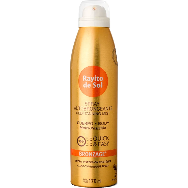 Autobronceante en Aerosol Rayito de Sol Bronzage 170 ml — foto 2