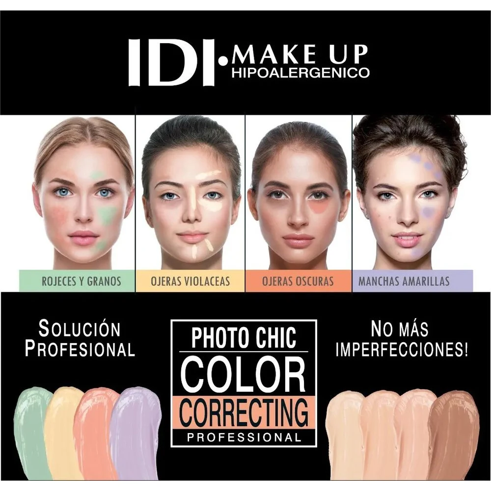 Corrector IDI Rostro Photo Chic Tono 02 Yellow — foto 5