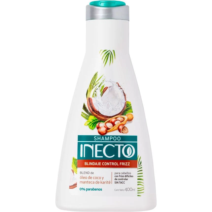 Shampoo Inecto Blindaje Control Frizz 400 ml — foto 2