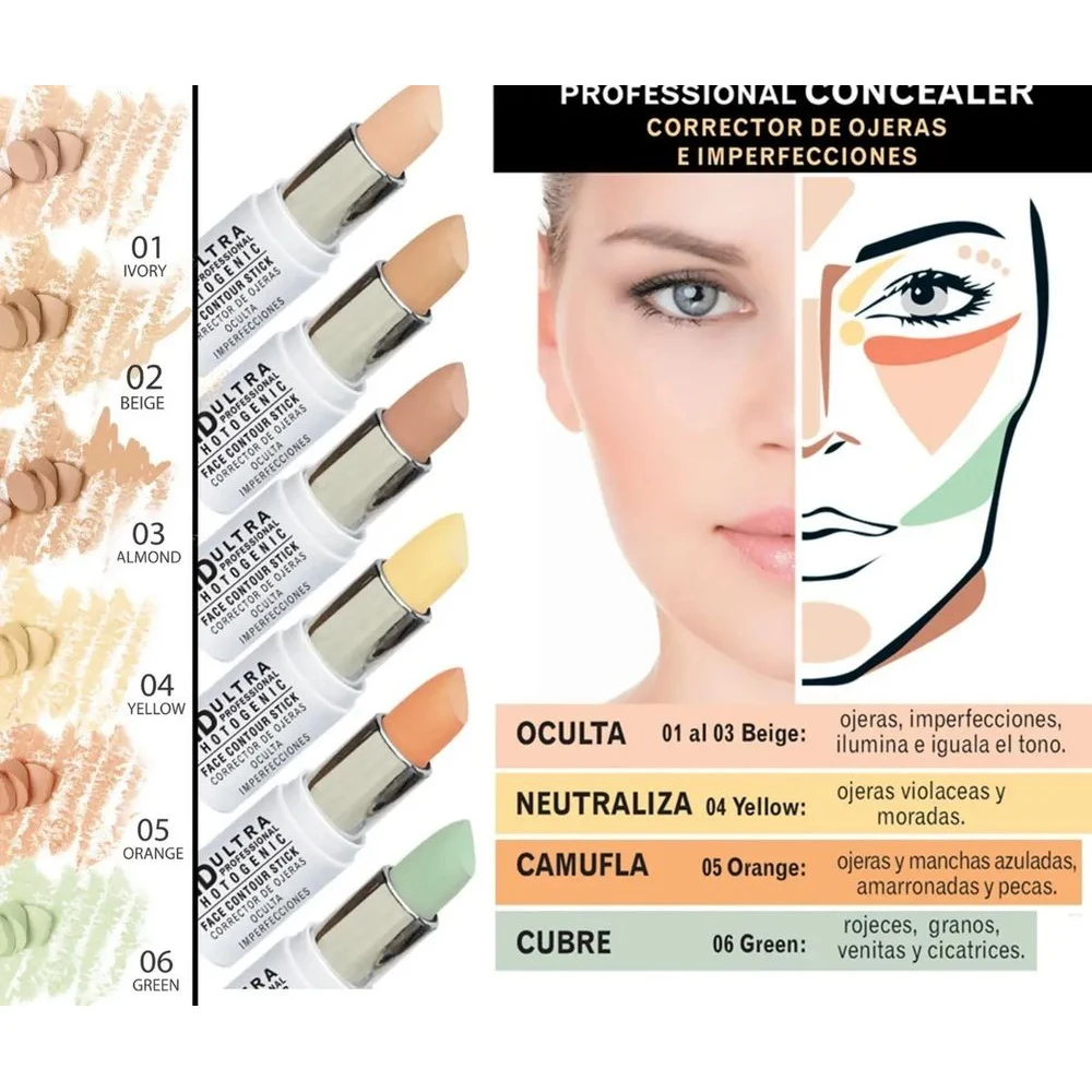 Corrector de Rostro IDI HD Ultra Photo Tono 01 — foto 4