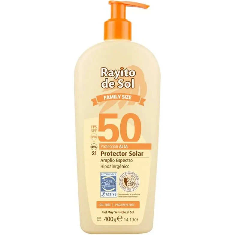 Protector Solar Rayito Family SPF 50 400 ml — Rayito de Sol — foto 3