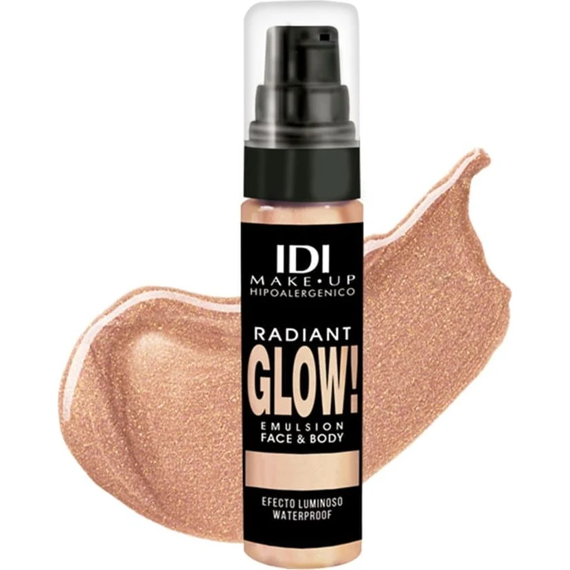 Emulsión Iluminadora Hidratante Facial IDI Radiant Glow N° 01 Solei — foto 2