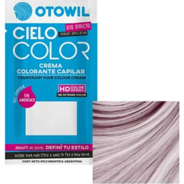 Tintura Capilar Otowil Cielo Color Metal Rosa en Sobre 47 g — foto 4