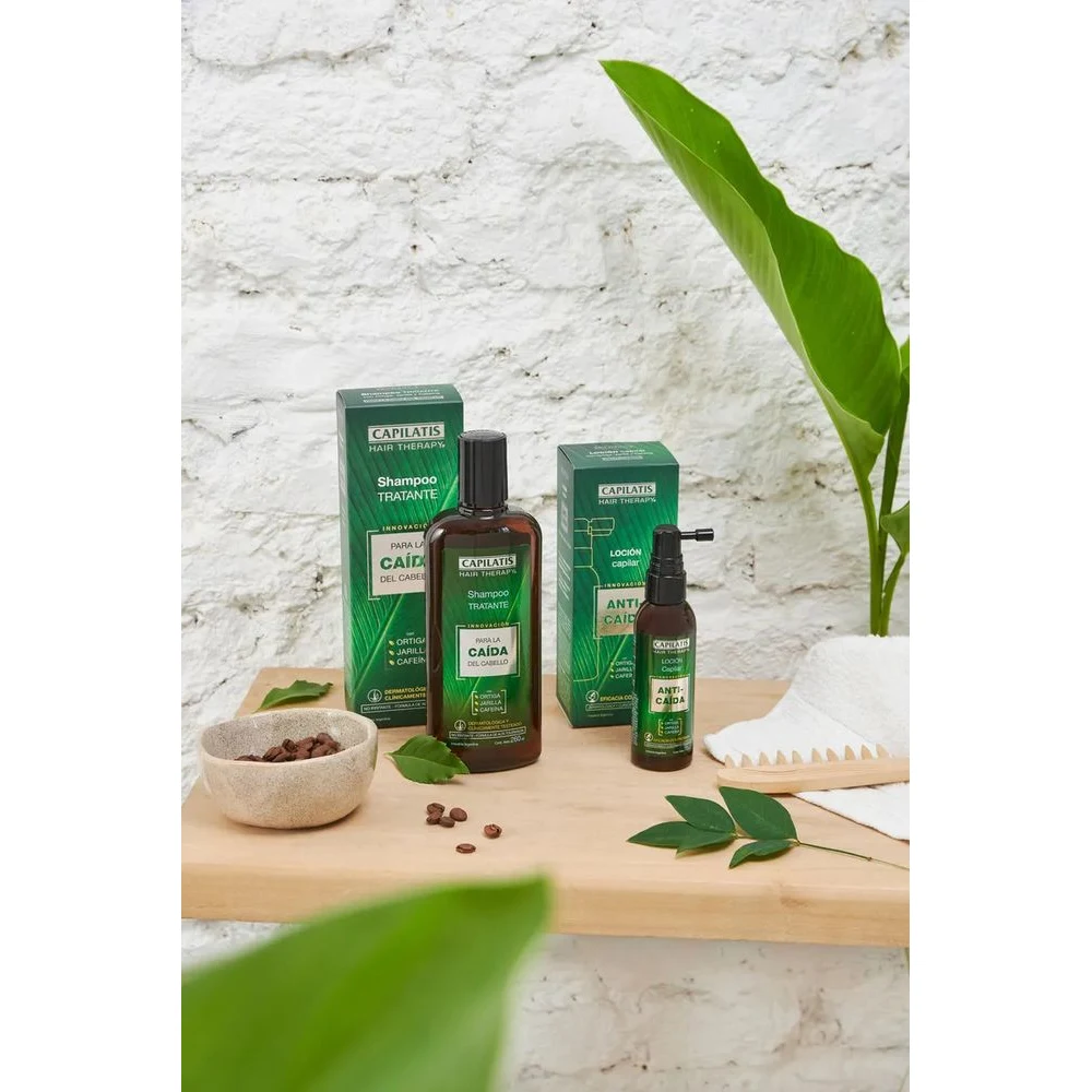 Capilatis Shampoo Tratante con Ortiga, Jarilla y Cafeína — foto 4