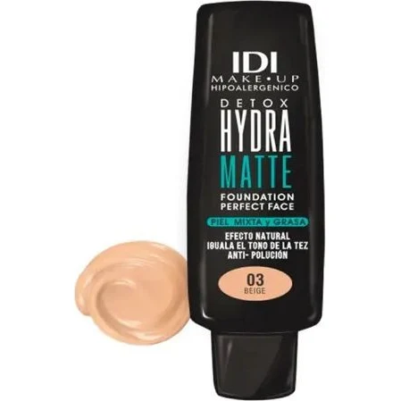 Base de Maquillaje IDI Hydra Matte Detox Tono 03 Beige — foto 2