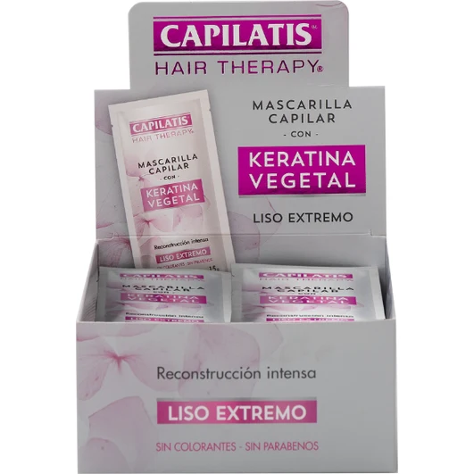Máscara Capilar Keratina Capilatis 24 aplicaciones — foto 2